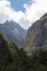 view of mountains