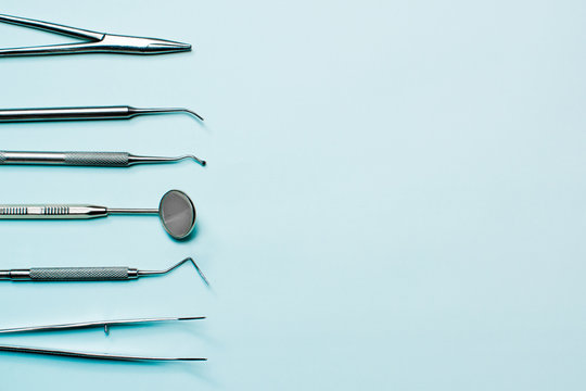 Different dental tools Stock Photo by ©AY_PHOTO 113264578