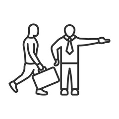 man pointing the hand direction. where to go