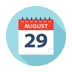 August 29 - Calendar Icon