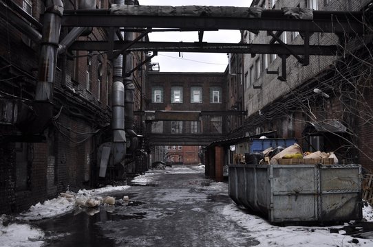 Abondoned factory "Krasny Treugolnik",  St. Petersburg