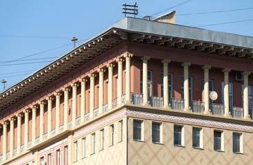 Fototapeta premium building with columns