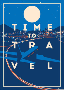 Time to Travel and Summer Holiday poster.