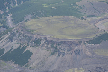 aerial view of mountains