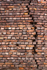 Industrial Brick wall best background texture close