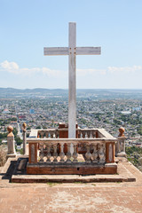 Loma de la Cruz or Hill of the Cross in Holguin, capital city of the province of Holguin, Cuba.