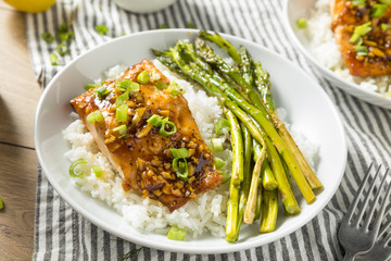 Homemade Baked Teriyaki Salmon