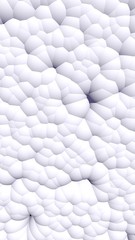 3d rendering picture of white balls. Abstract wallpaper and background. 3D illustration