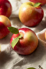 Raw Organic Red Apples