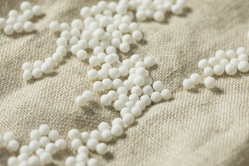 Fototapeta na wymiar Raw Dry Tapioca Pearls
