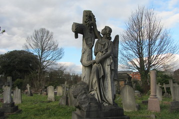 Obraz premium Kensal Green Cemetery, 2018