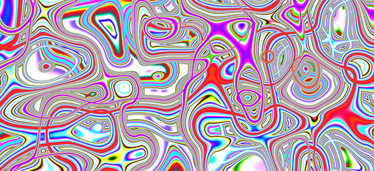 Abstract colored lines. Background for expensive packaging. 3D rendering