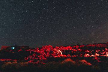 Milkyway and astrophotography at night, Tenerife Spain