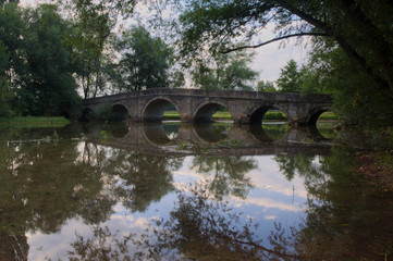 Fototapeta na wymiar Roman bridge (Rimski most) on Ilidža