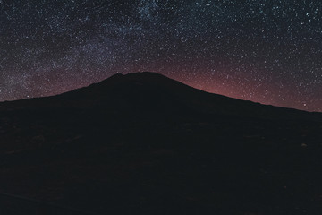 Milkyway and astrophotography at night, Tenerife Spain