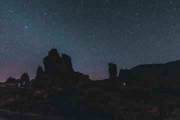 Milkyway and astrophotography at night, Tenerife Spain