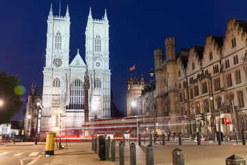 Great Westminster Abbey in London, England, UK
