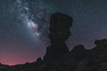 Milkyway and astrophotography at night, Tenerife Spain