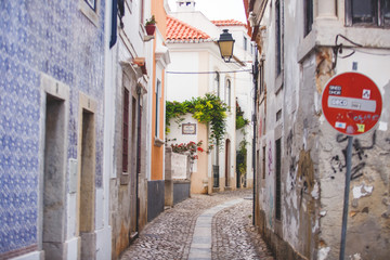 View of Cascais, Greater Lisbon, Portugal, Portuguese Riviera Atlantic Ocean shore