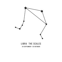 Zodiac constellation Libra © Marina Gorskaya
