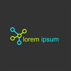 modern abstract logo