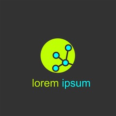 modern abstract logo