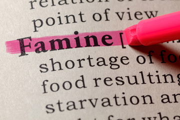 definition of famine