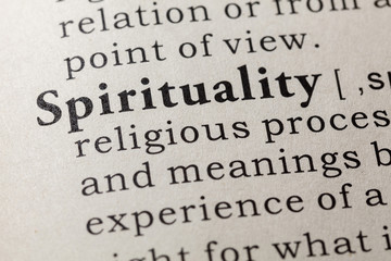 Obraz premium definition of spirituality