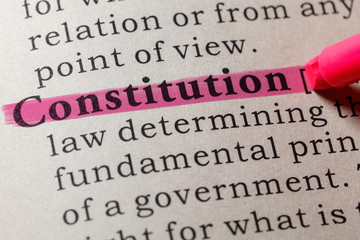 definition of constitution