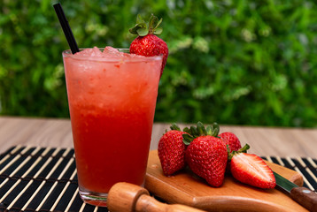 delicious typical Brazilian maracuja drink