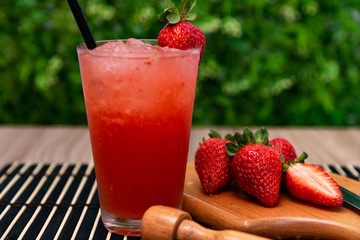 delicious typical Brazilian maracuja drink