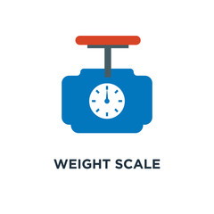 weight scale icon. balance scale concept symbol design, health l