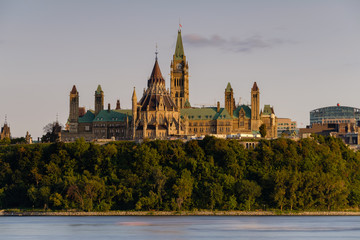 Fototapeta na wymiar Parliament hill, Ottaw,a Canada