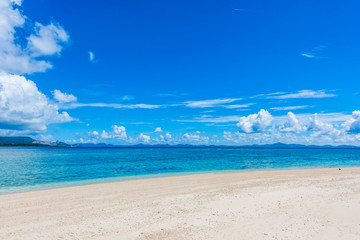 沖縄　水納島の海 Minnajima Island, okinawa, japan