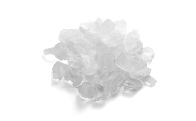 Isolated Coarse Sea Salt.
