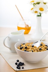 Cereals with Blueberries