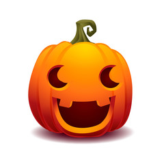 pumpkin halloween vector illustration
