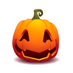 pumpkin halloween vector illustration