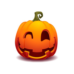 pumpkin halloween vector illustration