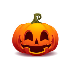 pumpkin halloween vector illustration