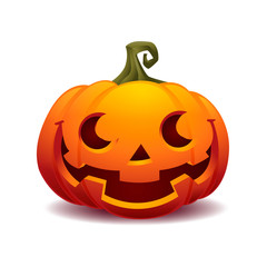 pumpkin halloween vector illustration