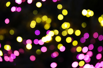 Colorful abstract defocused or bokeh background