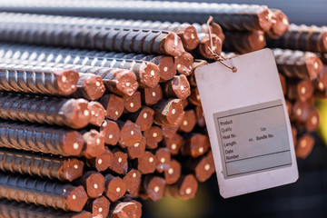 closeup steel bars