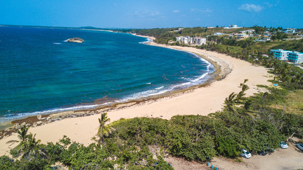 Fototapeta na wymiar Puerto Rico Culibra Culibreta Island