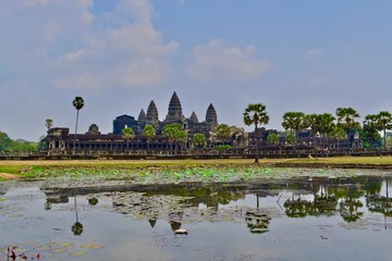 Fototapeta na wymiar Angkor Wat Temple, Siem Reap, Cambodia 