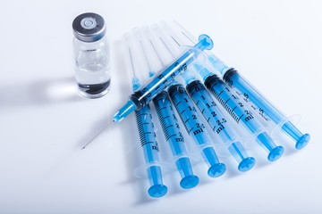 Syringes with Vial