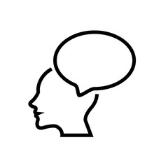 speech bubble conversation icon