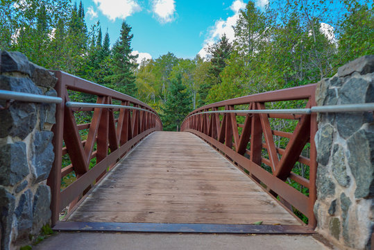 Walking Bridge at Gooseberry Falls State Park