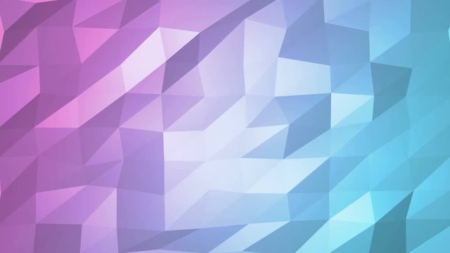 Low poly surface morphing abstract 2d animation