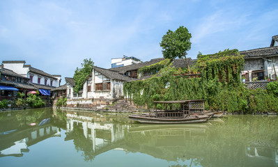 Fototapeta na wymiar Deqing Ancient Town, Zhejiang, China